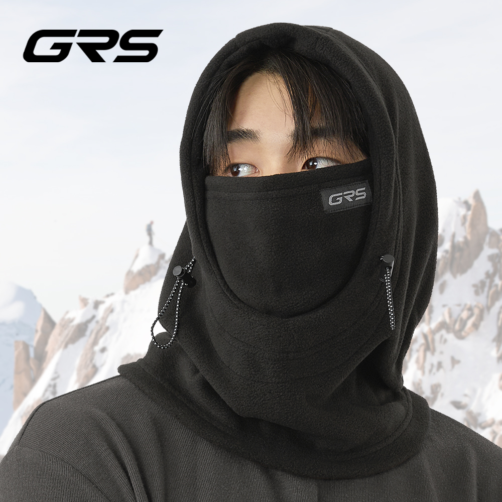 플리스 후드 넥워머