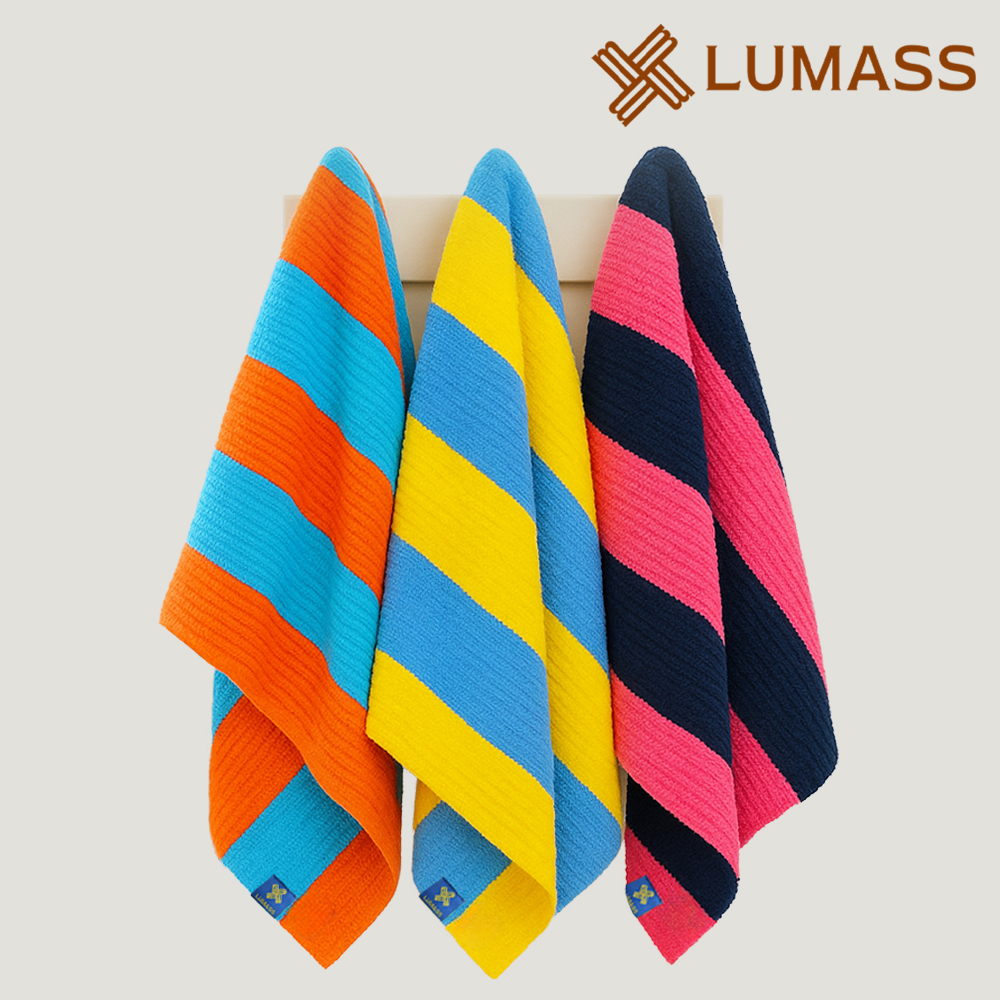 루매스 스트라이프 무릎담요